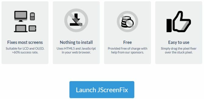 Χαρακτηριστικά JScreenFix