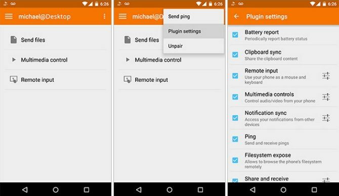 συγχρονισμός linux ειδοποιήσεων android