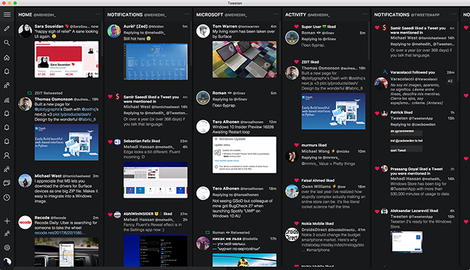 Tweeten Mac Twitter Client