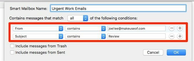 φίλτρο-επείγουσα εργασία-emails-smart-mailbox-mail-mac