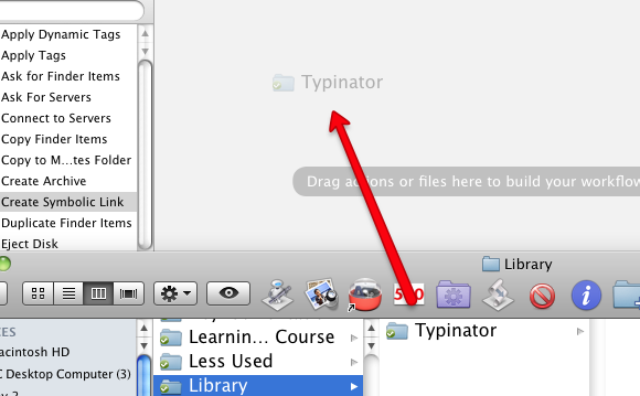 dropbox συμβολική σύνδεση mac