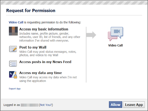 Facebook Κλήση βίντεο Scam βόλτες Επίσημη Ανακοινώσεις Coattails [Νέα] facebookvideocallscam