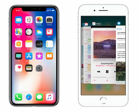 iphone x iphone 8 σε σύγκριση