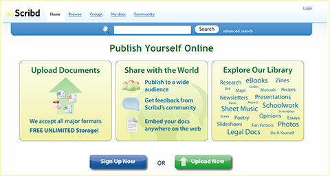 Scribd - Κοινή χρήση εγγράφων στο διαδίκτυο
