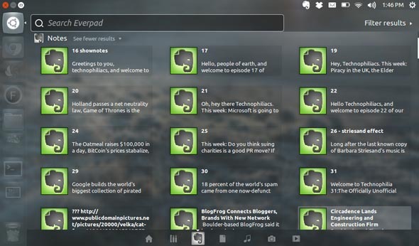 Everpad: Ο καλύτερος πελάτης Evernote για το Ubuntu [Linux] everpad unity