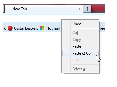 Επικολλήστε και πηγαίνετε Hotkey: Αποκτήστε μια συντόμευση συντόμευσης στον Firefox για το 'Paste & Go' Feature Newtab