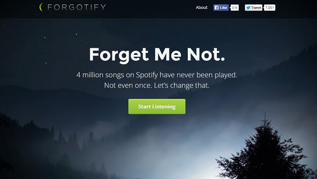 spotify-ξεχάστε