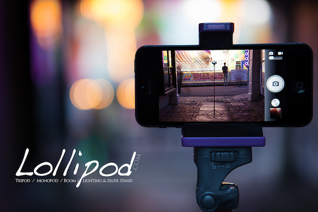 Lollipod.com - Το Tripod / Monopod / Boom / Lighting & Selfie Stand για πολλαπλές συσκευές από Smart Phones έως GoPro, μικρότερες κάμερες, φλας ή φώτα βίντεο.