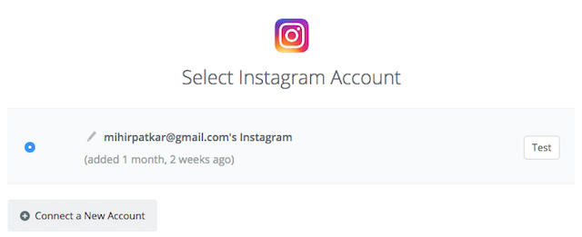 Download Instagram Likes Επιλέξτε Trigger Βήμα 2