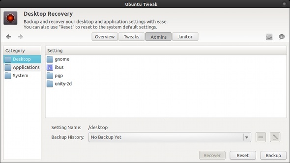 tweak για ubuntu