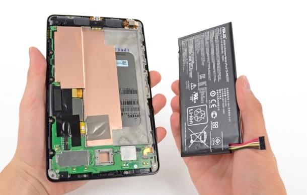 Οδηγός αγοράς Tablet MakeUseOf: Καλοκαίρι 2013 nexus7 teardown