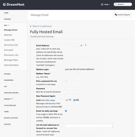 Τι πρέπει να ψάχνετε σε έναν οικοδεσπότη Ιστού; διαχειριζόμενο email του dreamhost