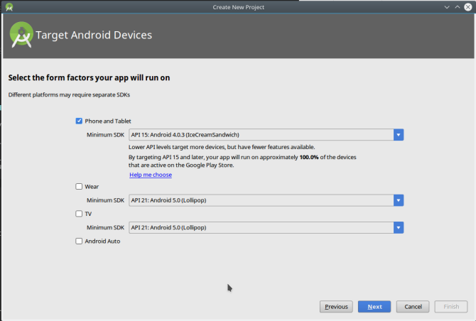 android create app androidstudio newproject2