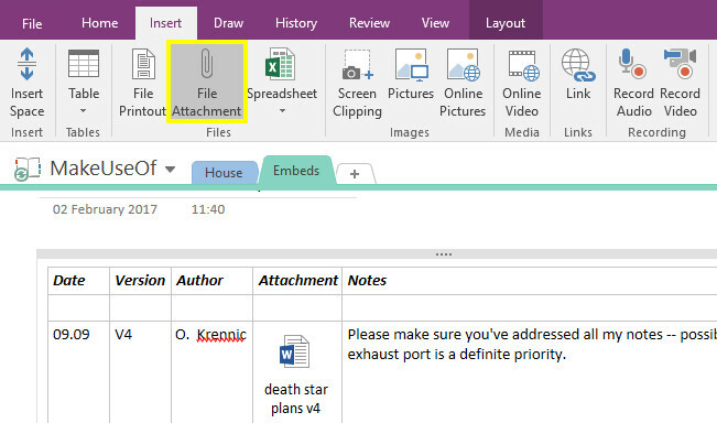 Ενσωματώστε το Media για να μετατρέψετε το OneNote σε ένα συνημμένο αρχείου Digital Scrapbook