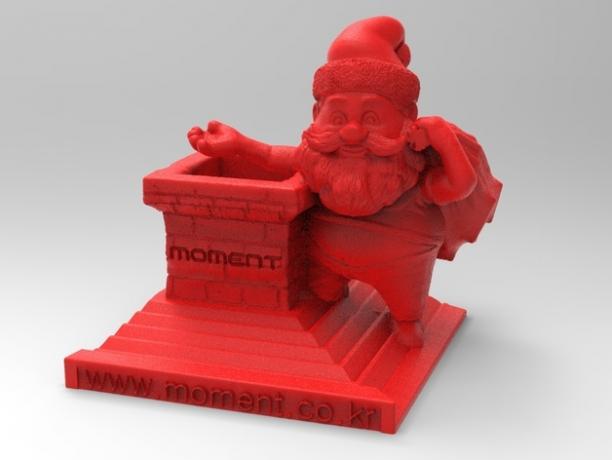 santa 3d εκτύπωση