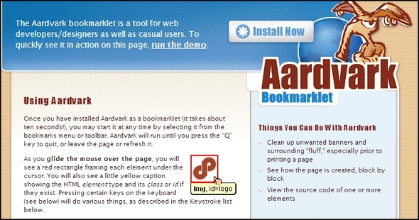 Κορυφαίες συμβουλές και εργαλεία για βοήθεια με την εκτύπωση ιστοσελίδων Aardvark ιστοσελίδα