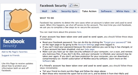 facebook phishing