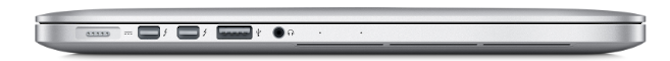 Thunderbolt 2 θύρες σε ένα Macbook Pro