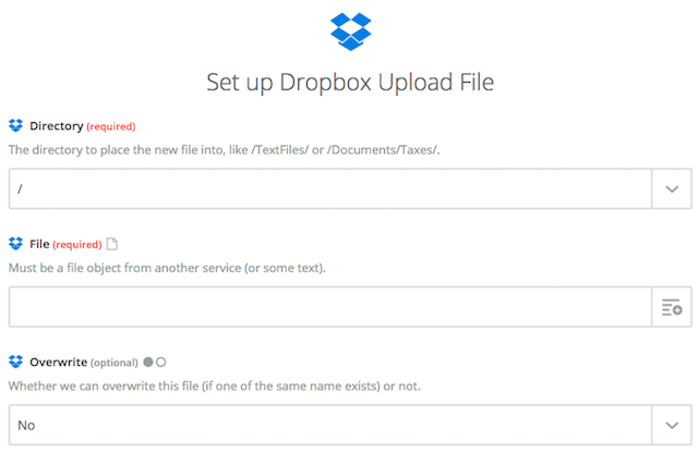 Download Instagram Likes Dropbox Upload Αρχείο Βήμα 3