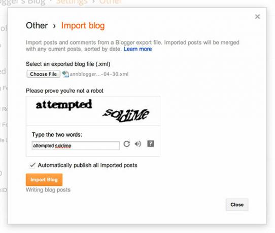 εναλλαγή wordpress σε blogger