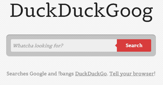 google duckduckgo