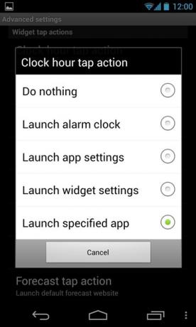 φανταχτερά widget για Android