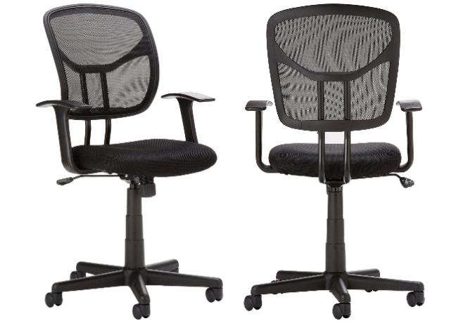 AmazonBasics Mid-πίσω ματιών καρέκλα είναι η καλύτερη καρέκλα υπολογιστών για $ 50