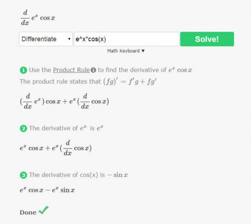 Επίλυση προβλημάτων Cymath