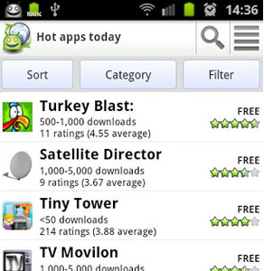εύρεση εφαρμογών Android