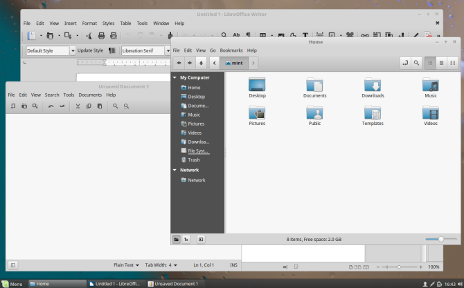 γιατί το Linux Mint; - σταθερή διεπαφή