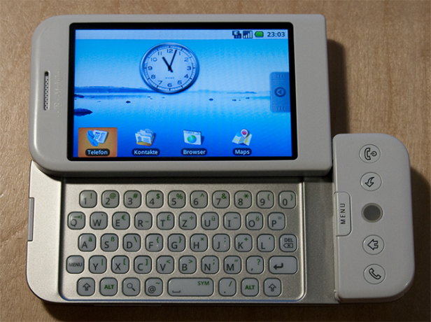 Android που κυκλοφόρησε το πρώτο smartphone HTC Dream