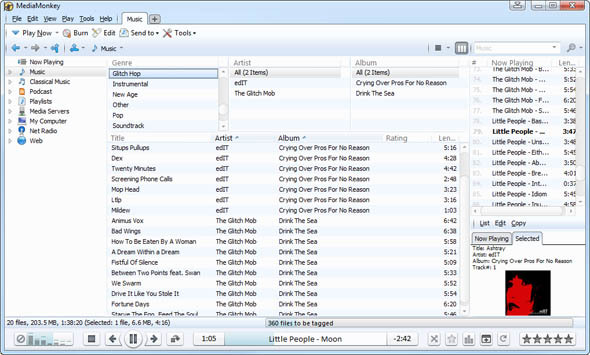 MediaMonkey 4: Ένα εξαιρετικά ισχυρό πρόγραμμα διαχείρισης μουσικής [Ανταμοιβές] interface mediamonkey