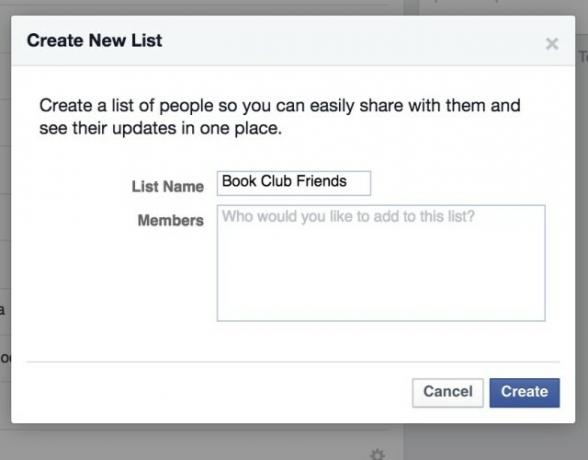 Βιβλίο FriendsListFacebook