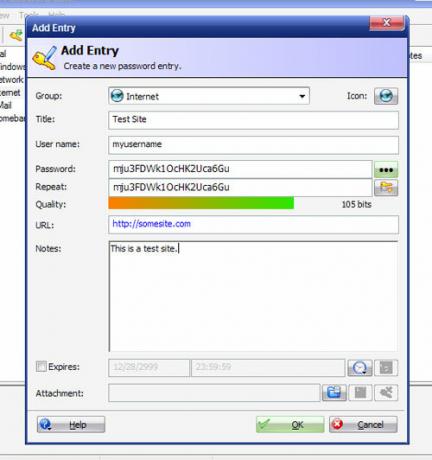 keepass προσθέστε είσοδο