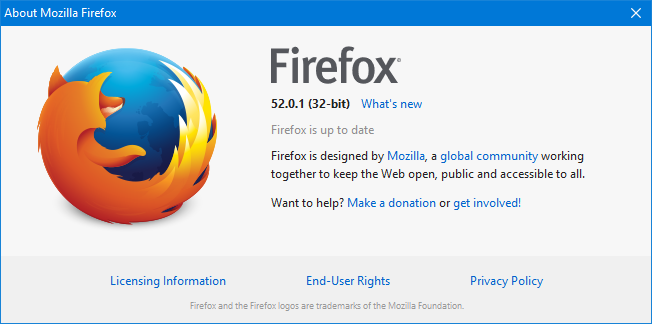 mozilla firefox περίπου