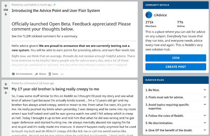 Τα καλύτερα reddit subreddits για να ζητήσετε συμβουλές για οποιοδήποτε θέμα