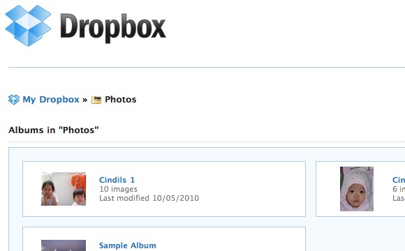 dropbox παρουσίαση φωτογραφιών