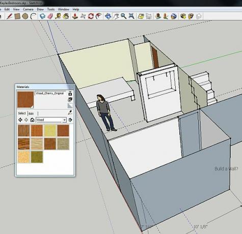 τρισδιάστατο σχέδιο sketchup